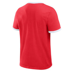 Philadelphia Phillies Darius Rucker Collection by Fanatics Washed Ringer T-Shirt - Red T-shirts