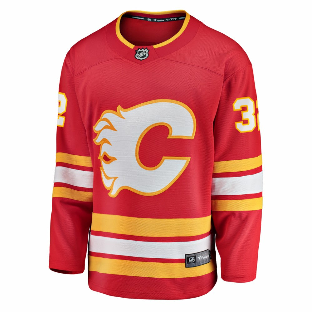 NHL Dustin Wolf Calgary Flames Fanatics Home Breakaway Jersey - Red