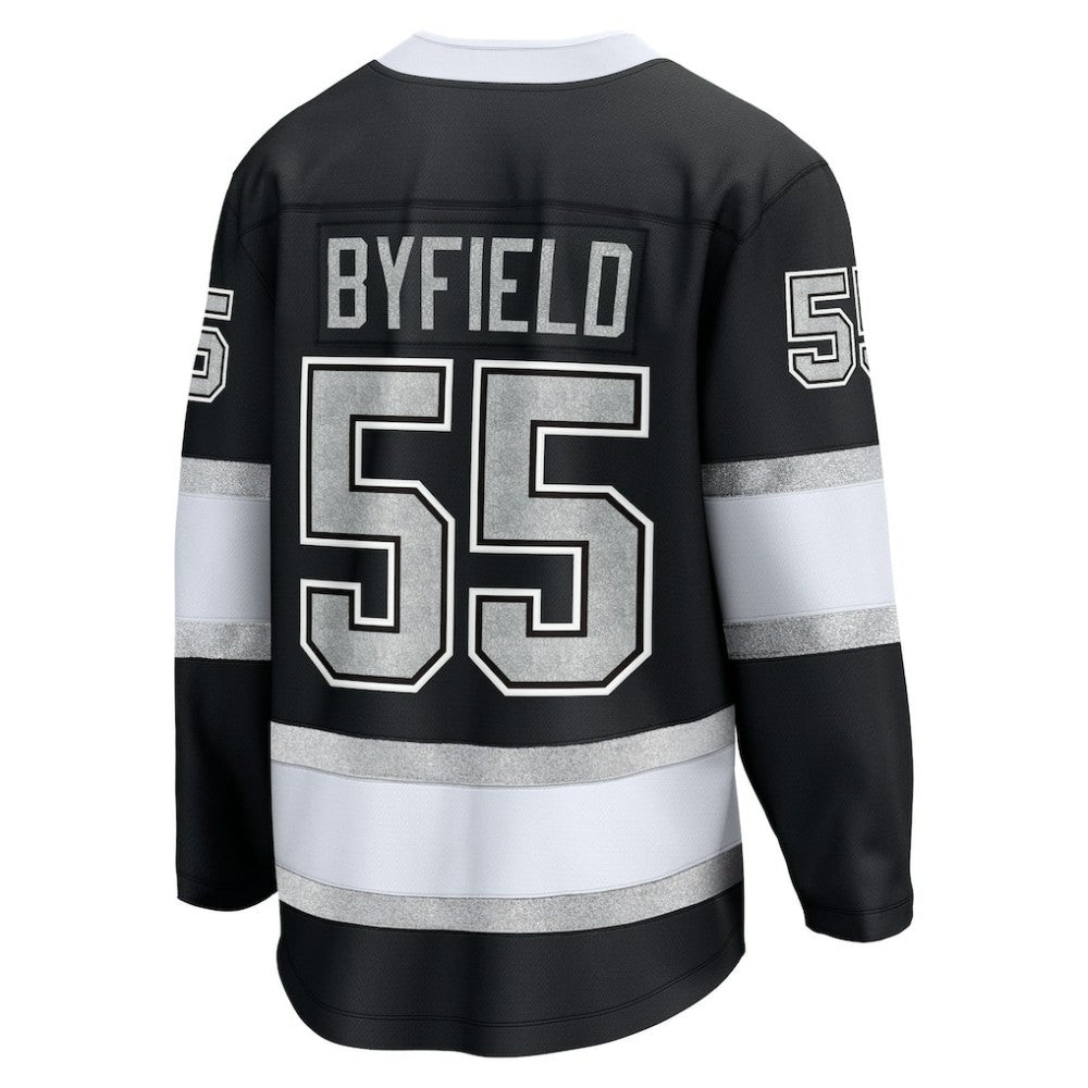 NHL Quinton Byfield Los Angeles Kings Fanatics Home Breakaway Jersey - Black