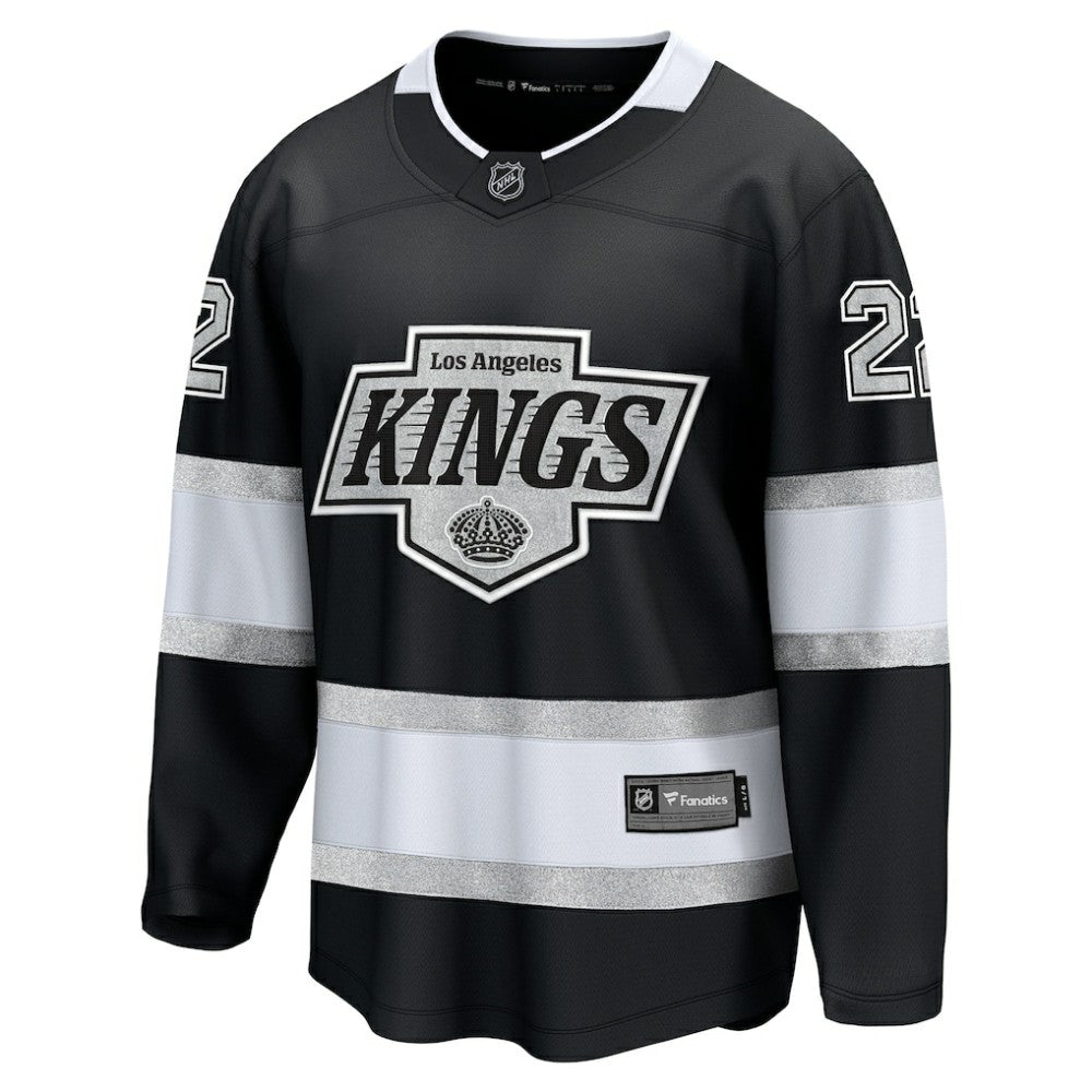 NHL Kevin Fiala Los Angeles Kings Fanatics Home Breakaway Jersey - Black