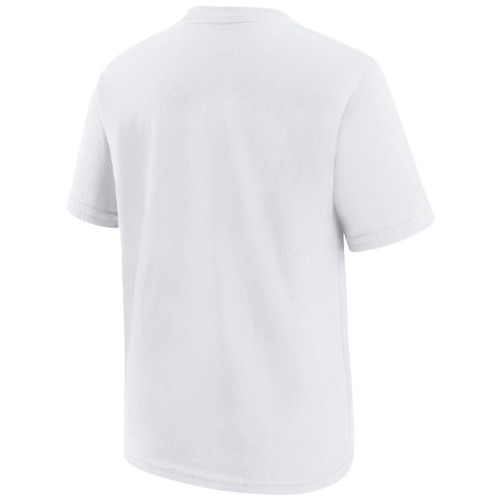 Seattle Seahawks Youth Super Bowl LX Champions Lombardi Trophy T-Shirt White