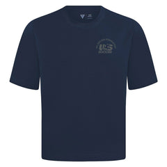 USMNT Levelwear Luxe Signature Knit Transit T-Shirt Navy sale