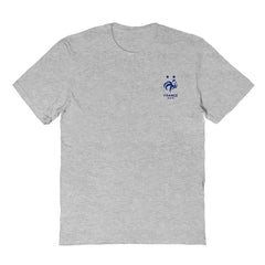 France National Team Vive La Fete Women's Impressions Artwork Fitted T-Shirt Gray sale