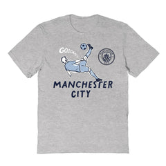 Manchester City Vive La Fete Youth Chilena Style T-Shirt Gray shop