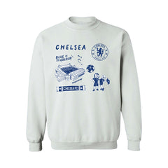 Chelsea Vive La Fete Women's Impressions Icons Sweatshirt White sale