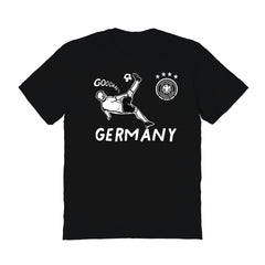 Germany National Team Vive La Fete Women's Chilena Style T-Shirt Black sale