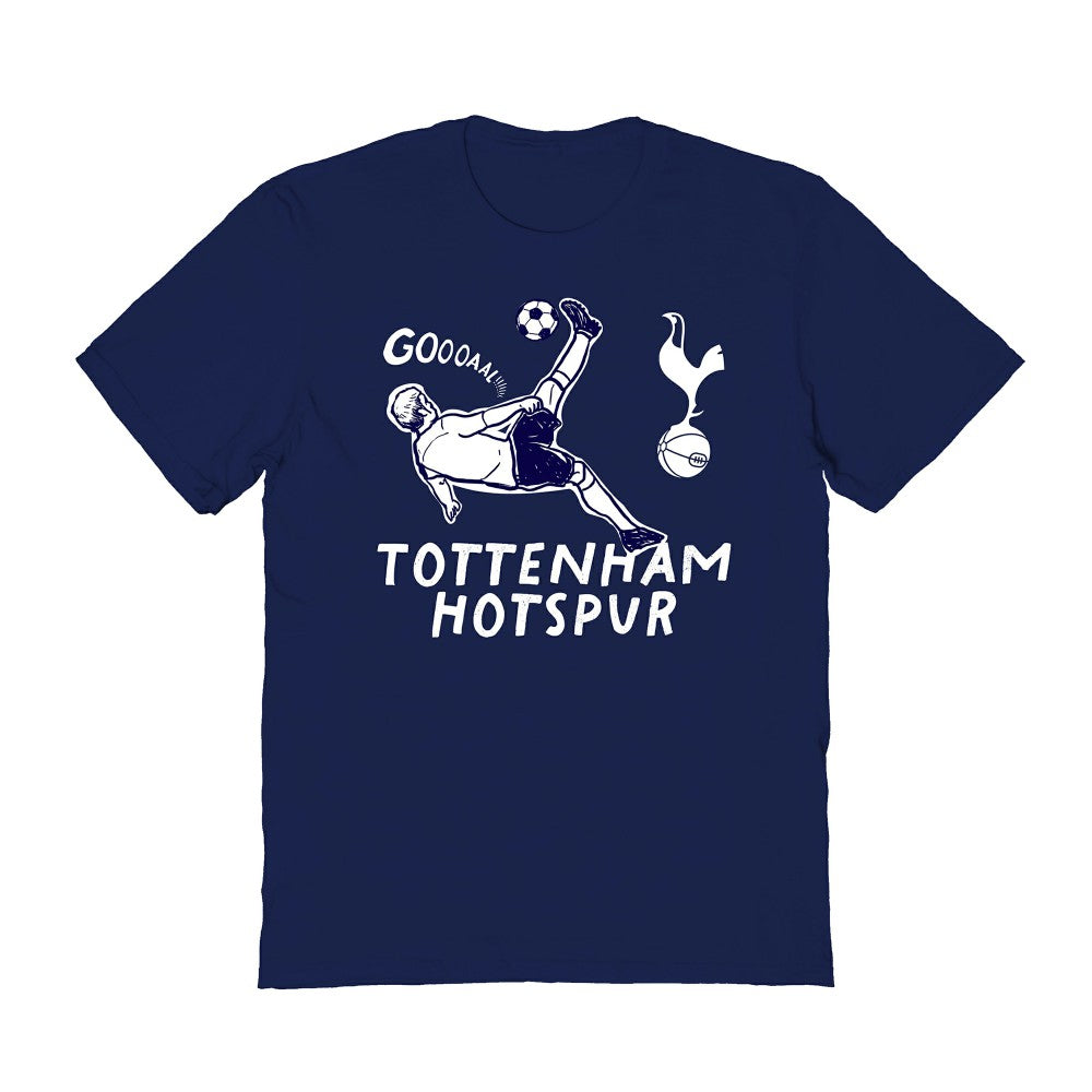 Tottenham Hotspur Vive La Fete Women's Chilena Style T-Shirt Navy sale