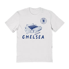 Chelsea Vive La Fete Women's Stadium Style T-Shirt White sale