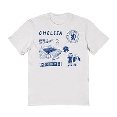 Chelsea Vive La Fete Women's Impressions Icons T-Shirt White sale