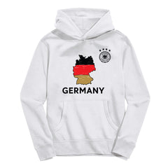 Germany National Team Vive La Fete Youth Map Style Hoodie White sale