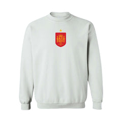 Spain National Team Vive La Fete Women's Color Badge Sweatshirt White sale