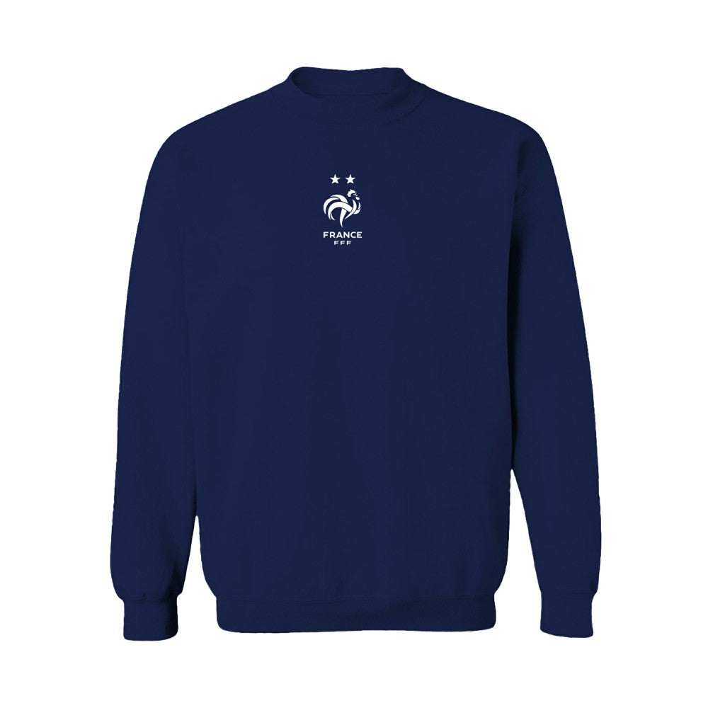 France National Team Vive La Fete Women's Color Badge Sweatshirt Navy