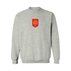 Spain National Team Vive La Fete Women's Color Badge Sweatshirt Gray sale
