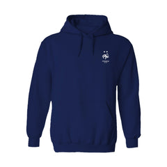 France National Team Vive La Fete Women's Soccer Field Fleece Hood Navy