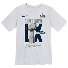 Seattle Seahawks Preschool Super Bowl LX Champions Heavy Chill T-Shirt White