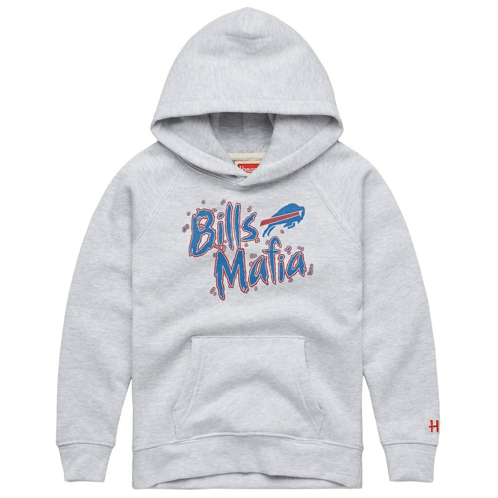 Buffalo Bills Homage Youth Bills Mafia Tri-Blend Hoodie Gray
