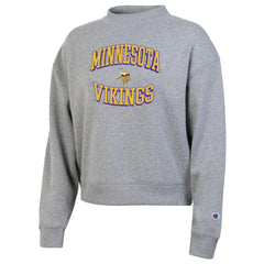 Minnesota Vikings Champion Women's Triumph Tri-Blend Sweatshirt Gray