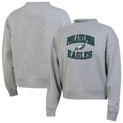 Philadelphia Eagles Champion Women's Triumph Tri-Blend Sweatshirt Gray