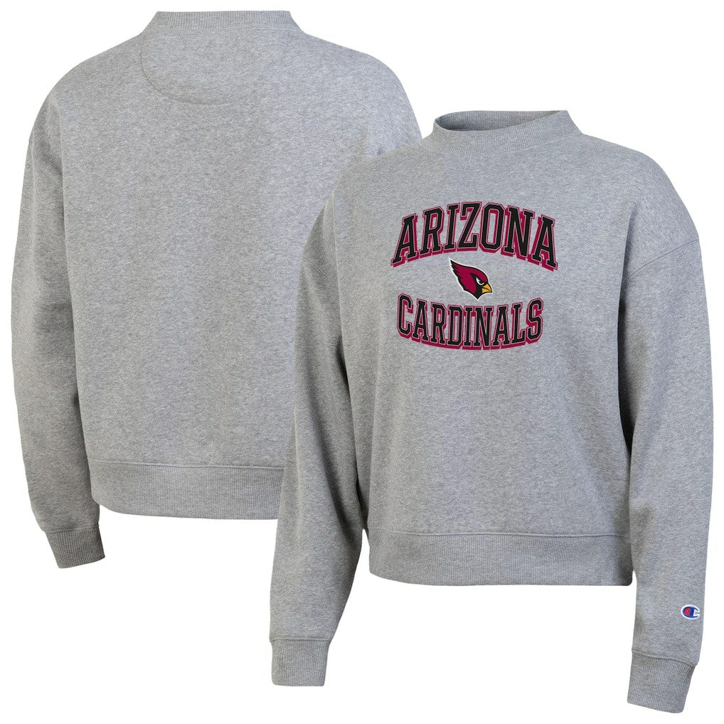 Arizona Cardinals Champion Women's Triumph Tri-Blend Sweatshirt Gray