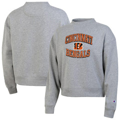 Cincinnati Bengals Champion Women's Triumph Tri-Blend Sweatshirt Gray