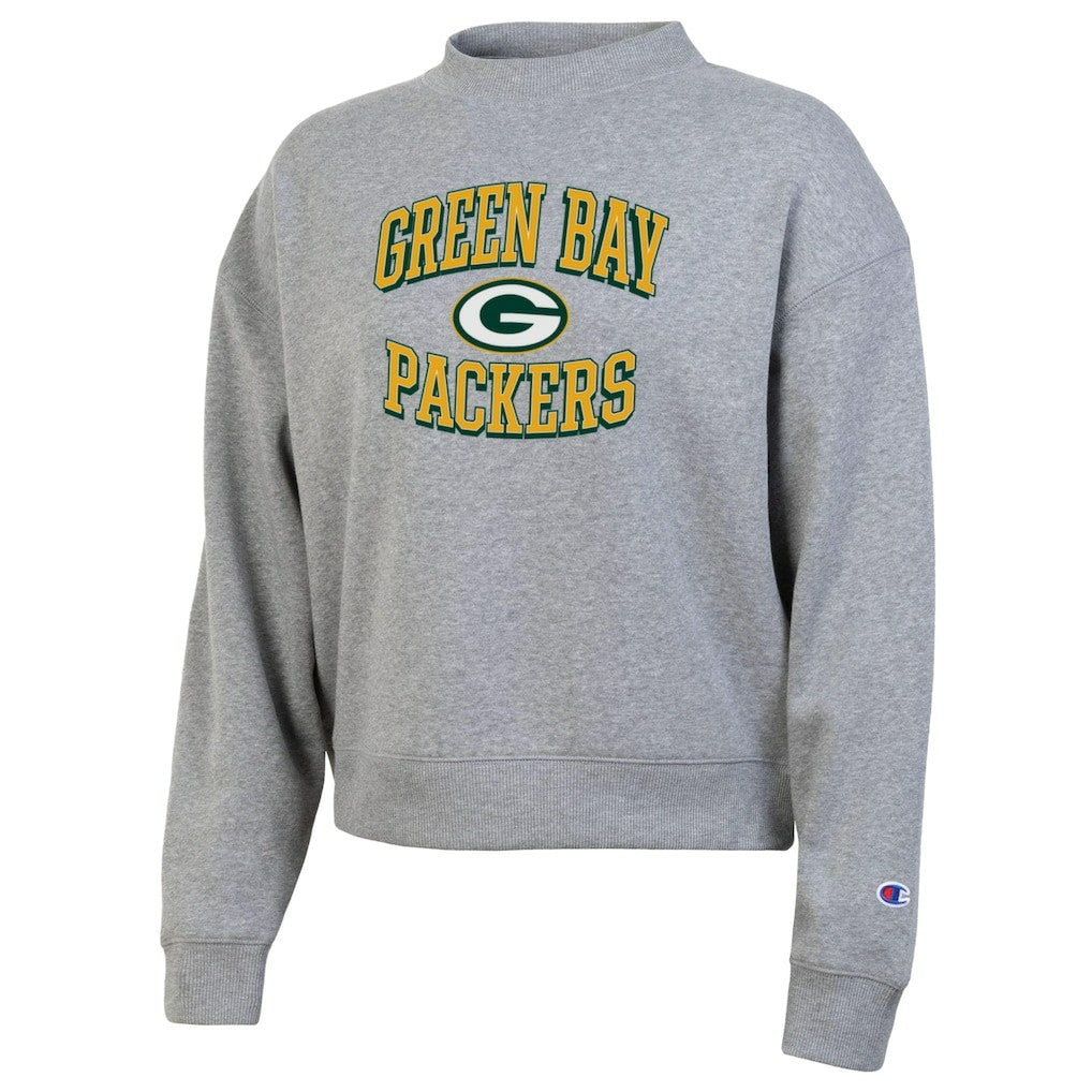 Green Bay Packers Champion Women's Triumph Tri-Blend Sweatshirt Gray