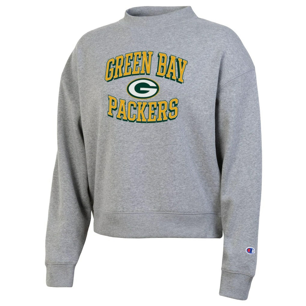 Green Bay Packers Champion Women's Triumph Tri-Blend Sweatshirt Gray