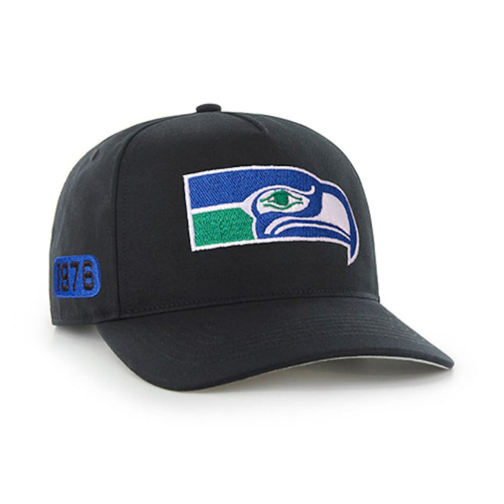 Seattle Seahawks '47 Blackout Date Hitch Adjustable Hat Black