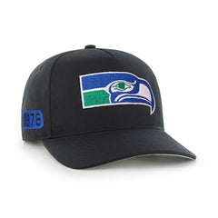Seattle Seahawks '47 Blackout Date Hitch Adjustable Hat Black