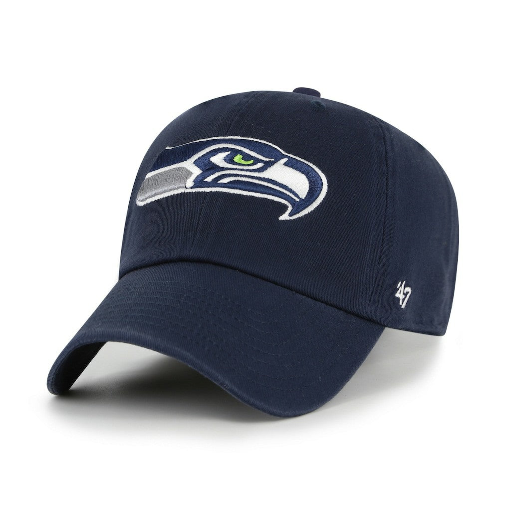 Seattle Seahawks '47 Clean Up Adjustable Hat College Navy