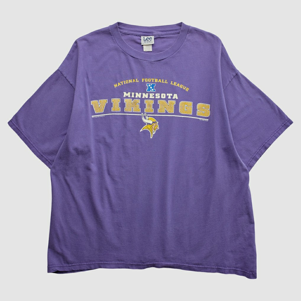 Minnesota Vikings Lee Apparel 2000s T-shirt Purple Vintage