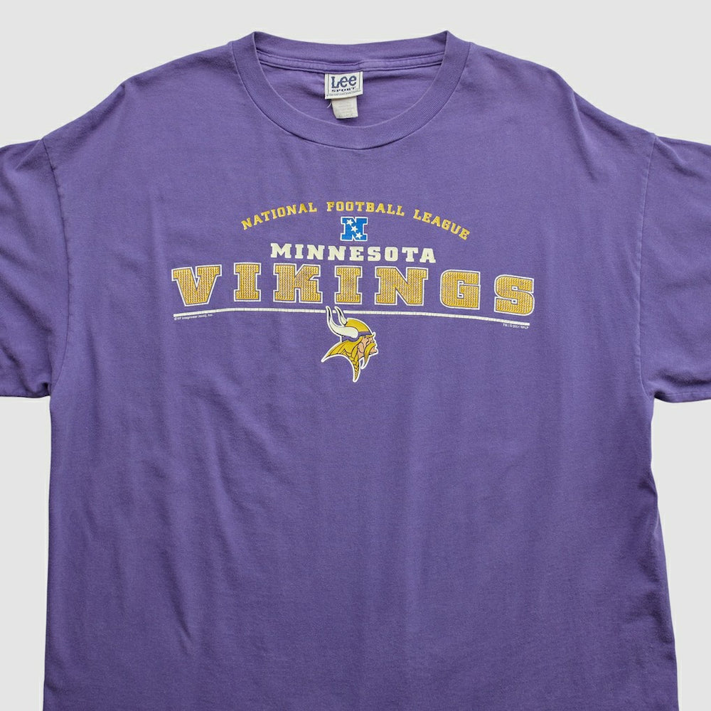 Minnesota Vikings Lee Apparel 2000s T-shirt Purple Vintage