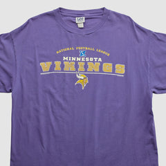 Minnesota Vikings Lee Apparel 2000s T-shirt Purple Vintage