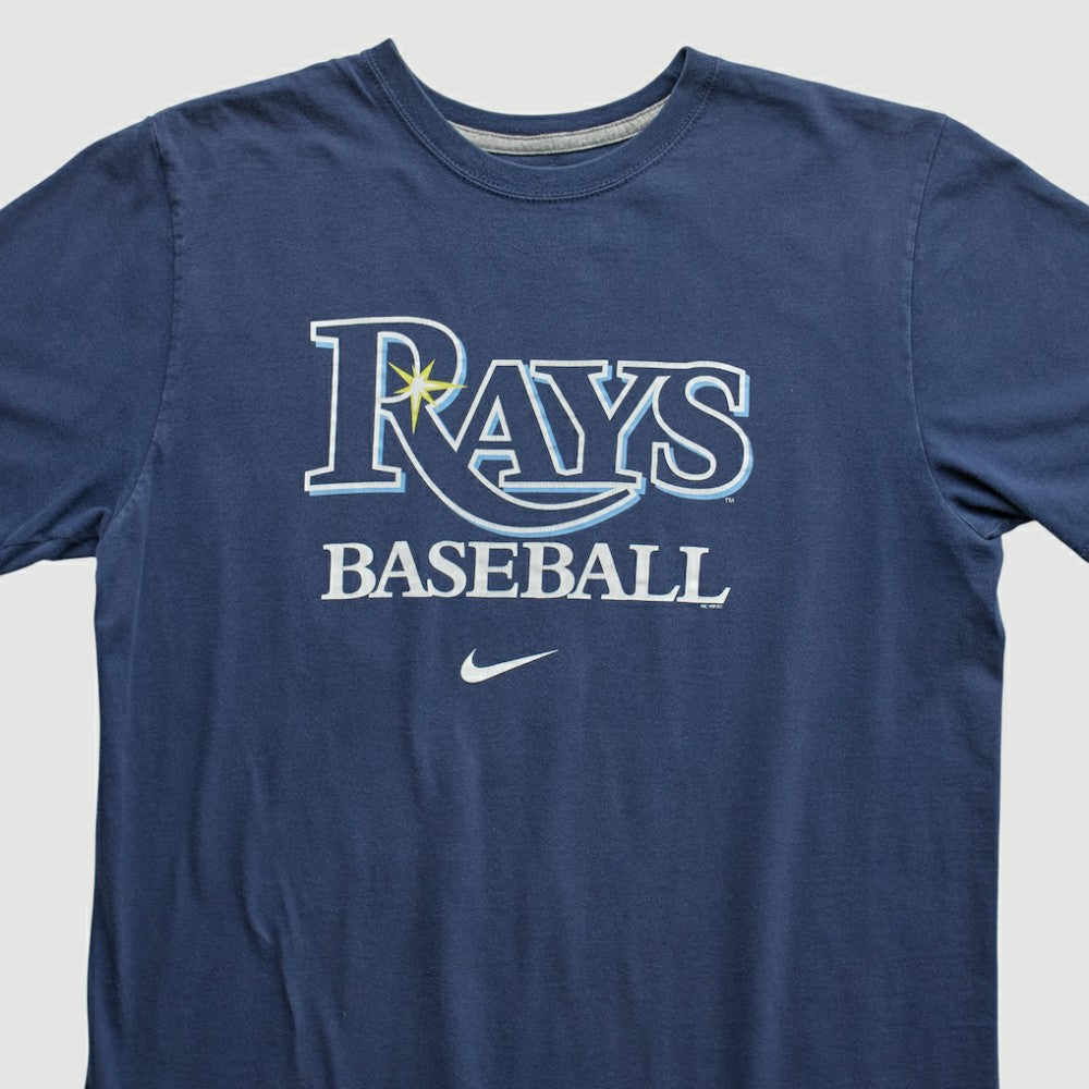 Tampa Bay Rays Nike 2010s T-shirt - Navy - S by Fanatics Real Vintage T-shirts