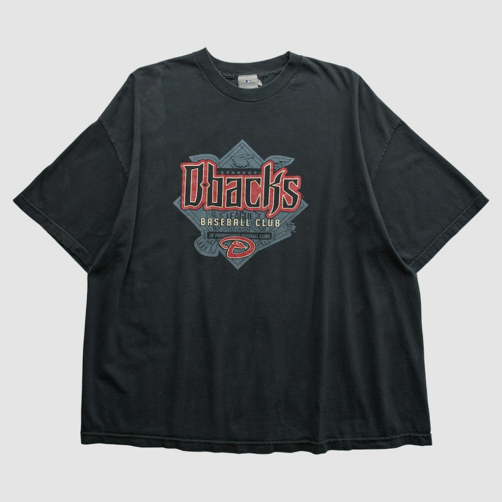 Arizona Diamondbacks Genuine Merchandise 2000s T-shirt - Black - 3XL by Fanatics Real Vintage T-shirts