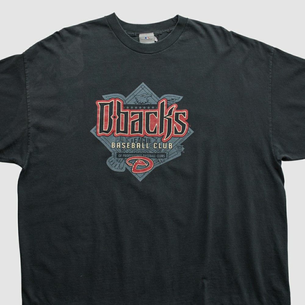 Arizona Diamondbacks Genuine Merchandise 2000s T-shirt - Black - 3XL by Fanatics Real Vintage T-shirts