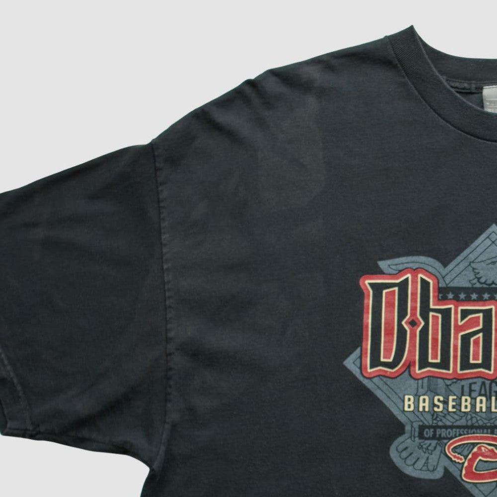 Arizona Diamondbacks Genuine Merchandise 2000s T-shirt - Black - 3XL by Fanatics Real Vintage T-shirts