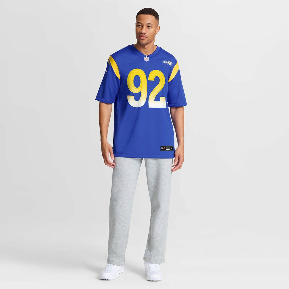 Harrison Mevis Los Angeles Rams Team Game Jersey Royal