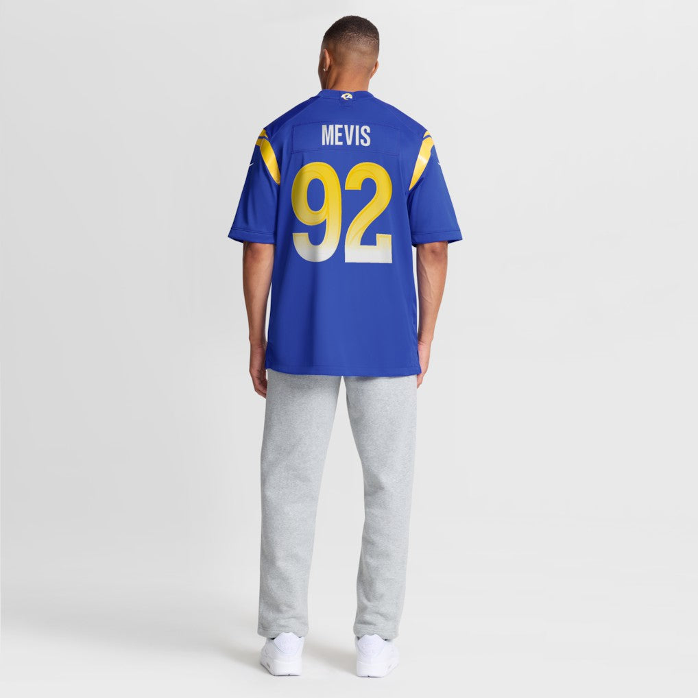 Harrison Mevis Los Angeles Rams Team Game Jersey Royal