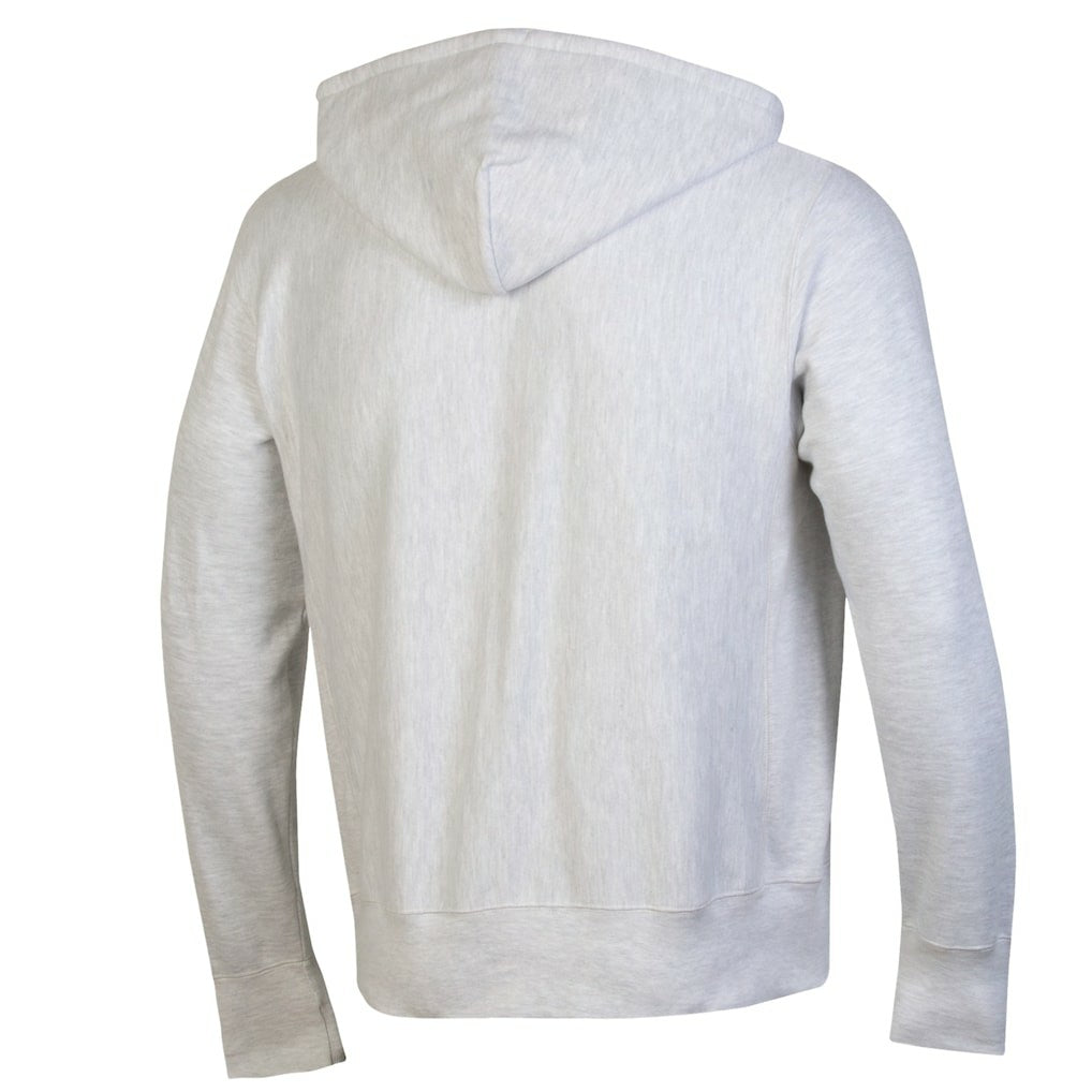 Miami Dolphins Champion Reverse Weave Full-Zip Hoodie Gray
