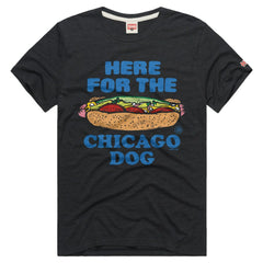 Chicago Cubs Homage Tri-Blend Hyperlocal T-Shirt - Charcoal T-shirts