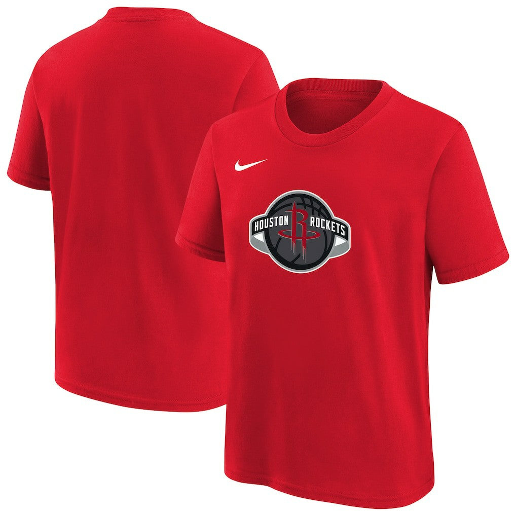 Houston Rockets Youth Team Essential Logo T-Shirt Red