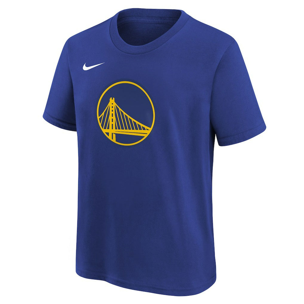 Golden State Warriors Youth Team Essential Logo T-Shirt Royal