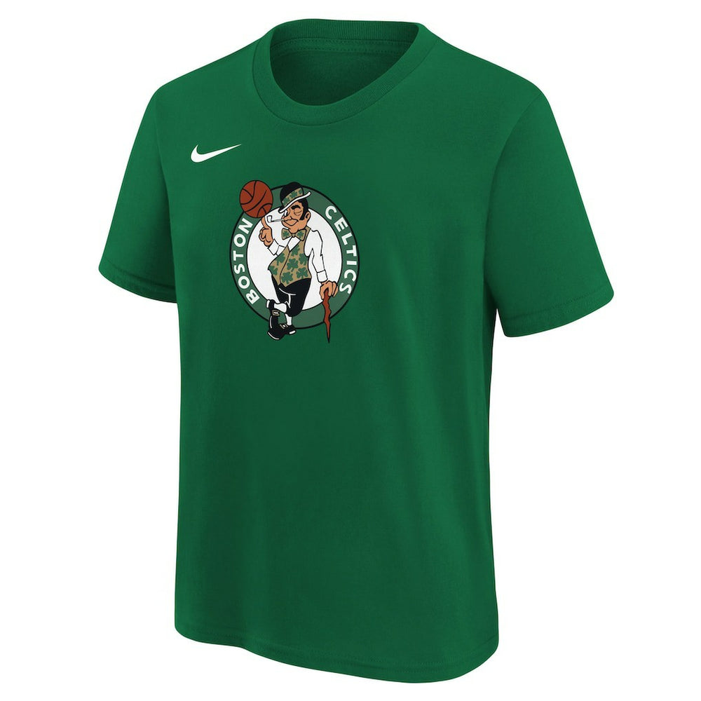 Boston Celtics Youth Team Essential Logo T-Shirt Kelly Green