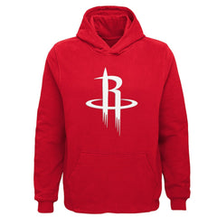 Houston Rockets Outerstuff Youth Primary Logo Pullover Hoodie Red
