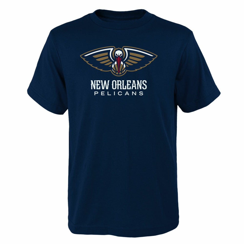 New Orleans Pelicans Outerstuff Youth Primary Logo T-Shirt Navy