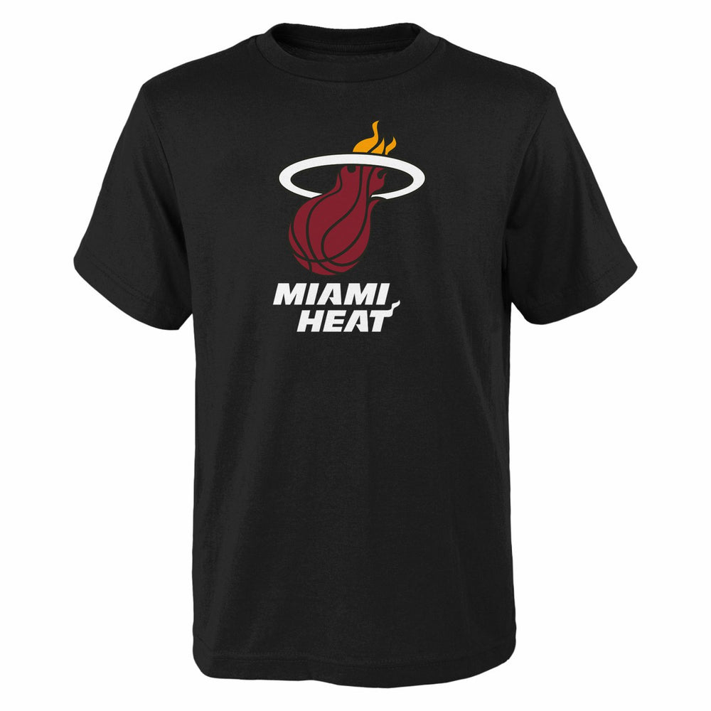 Miami Heat Outerstuff Youth Primary Logo T-Shirt Black