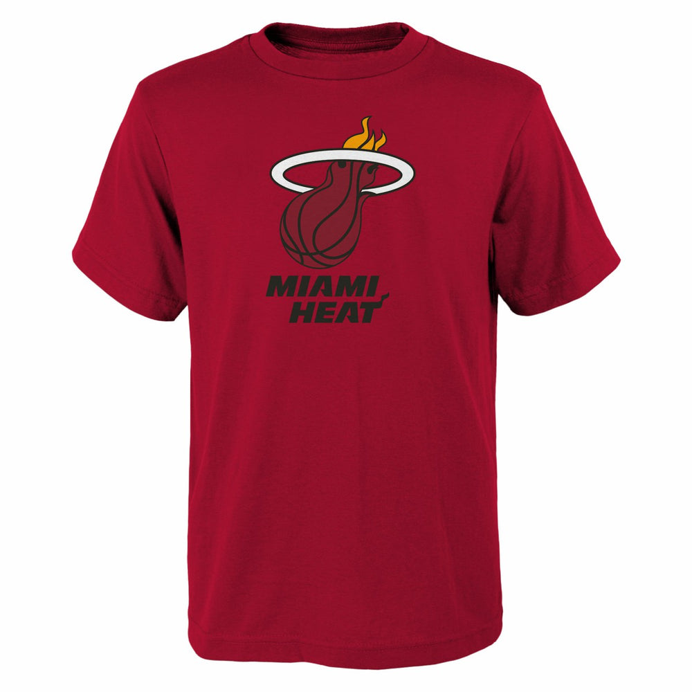 Miami Heat Outerstuff Youth Primary Logo T-Shirt Red