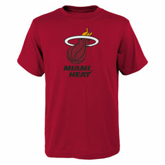 Miami Heat Outerstuff Youth Primary Logo T-Shirt Red