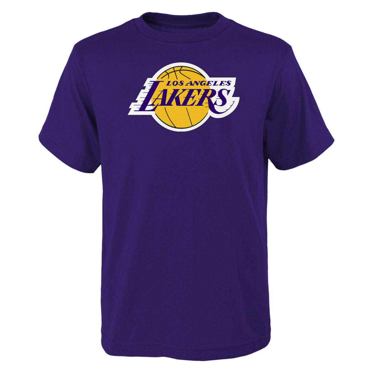 Los Angeles Lakers Outerstuff Youth Primary Logo T-Shirt Purple