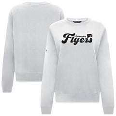 NHL Philadelphia Flyers Levelwear Women's Yvette Big Script Tri-Blend Sweatshirt - White